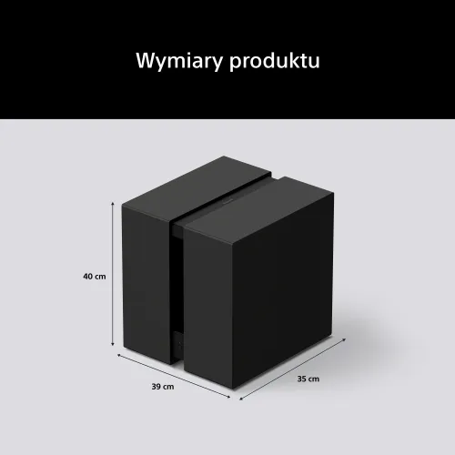 Subwoofer Sony BRAVIA Theatre Sub 9 SA-SW9 600W Aktywny Bezprzewodowy Czarny