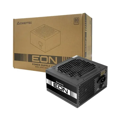 Zasilacz Chieftec Eon ZPU-600S 600W 80+ Czarny