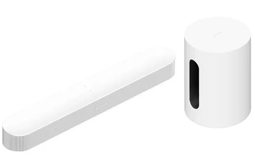 Саундбар Sonos Beam Gen2 Sub Mini 4.1 Wi-Fi AirPlay Dolby Atmos белый