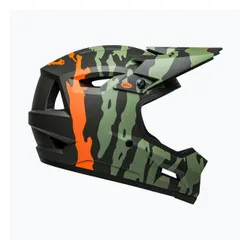 Kask rowerowy Bell Sanction 2 DLX Mips ravine matte dark green/orange