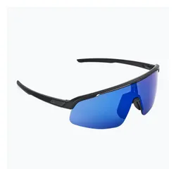 Okulary przeciwsłoneczne Alpina Turbo Pro S Q-Lite black matt/ blue mirror