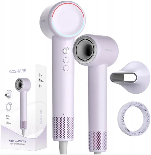 Suszarka COSHARE HD22E SuperFlowSE Fioletowy 1500W