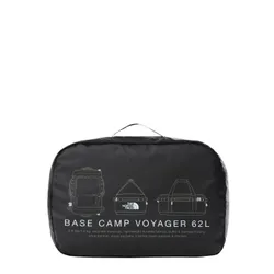 Дорожная сумка The North Face Base Camp Voyager Duffel 62 l-tnf black / tnf white