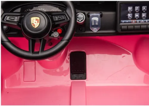 Samochód Na Akumulator Dla 2 Dzieci Porsche 911 Gt3 24V Eva LED 2 Silniki
