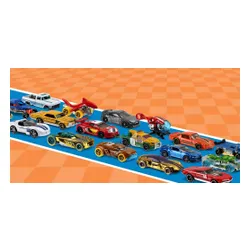 Hot Wheels Zestaw 40 Samochodzików Autka 1:64 Mattel Wielopak Prezent