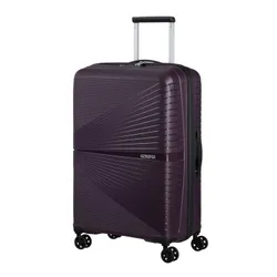 Средний жесткий чемодан American Tourister Airconic - dark plum