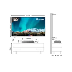 Laser TV HISENSE 100L5HD 100" 4K Dolby Atmos Dolby Vision
