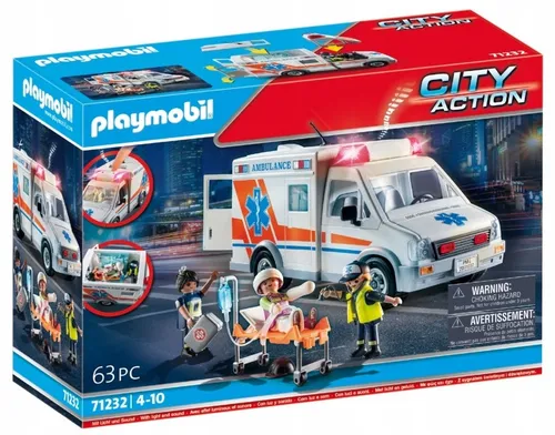 Playmobil Action 71232 Скорая Помощь Скорая Помощь