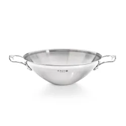 DE BUYER Affinity 32 cm - patelnia / wok stalowy