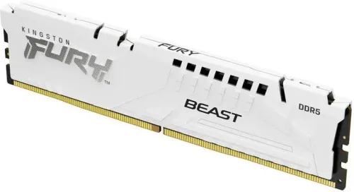 Pamięć RAM Kingston FURY Beast DDR5 16GB 6000 CL30 EXPO Biały