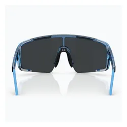 Okulary przeciwsłoneczne Bliz P003 transparent blue/smoke ice blue multi