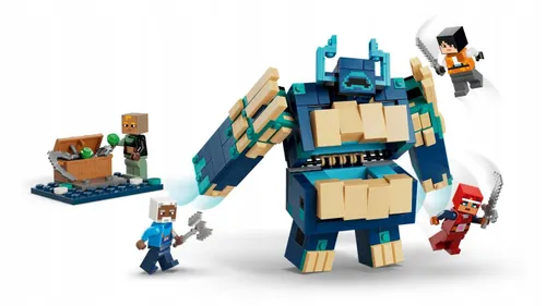 LEGO Minecraft 21591 Bitwa z Twisted Wardenem Zestaw Klocków