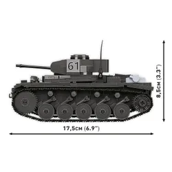 Cobi Klocki Klocki Czołg Panzerkampfwagen II 813 klocków