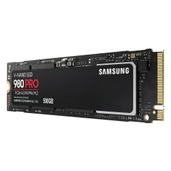 Samsung 980 PRO 500 GB Katı Hal Sürücüsü M. 2 2280 PCI-E x4 Gen4 NVMe (MZ-V8P500BW)