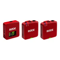 System bezprzewodowy RODE Wireless Go III Czerwony
