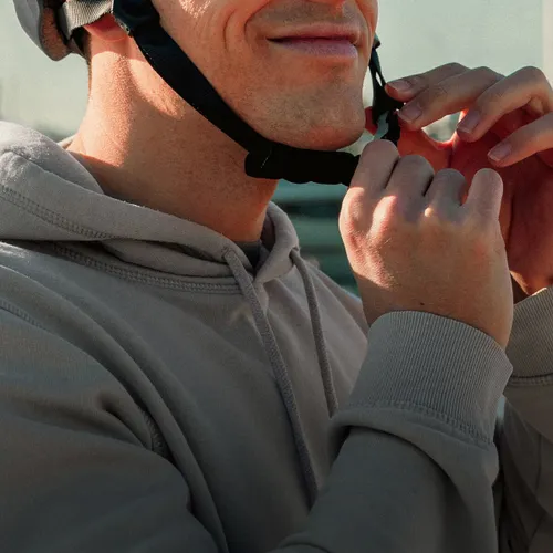 Kask rowerowy CECOTEC Brainguard Flash Czarny Miejski z lampką (rozmiar L/XL)