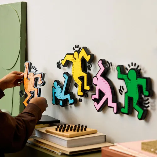 LEGO 31216 Art Keith Haring — tańczące postacie
