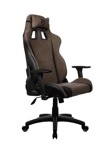 Fotel Arozzi Avanti Soft Fabric Brown Gamingowy do 120kg Tkanina Brązowy