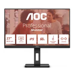 Monitor AOC Essential U27E3UF 27" 4K IPS 60Hz 4ms