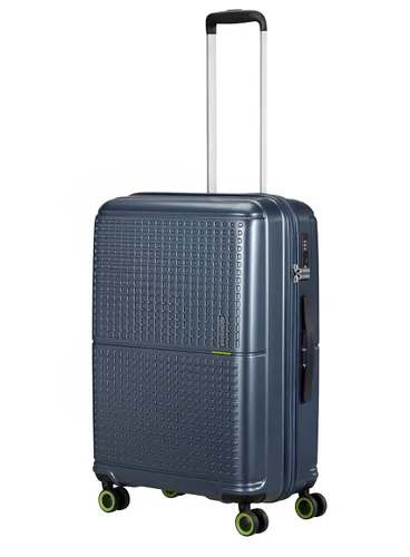 American Tourister Geopop'un Orta Bavulu-blue moon