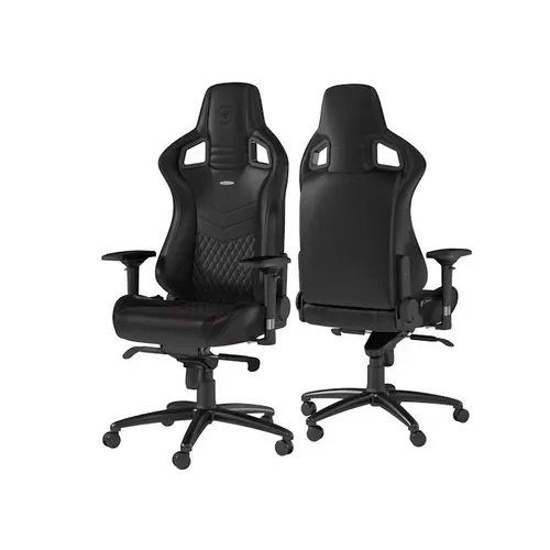 Fotel Noblechairs EPIC Gamingowy do 120kg Skóra naturalna Czarny