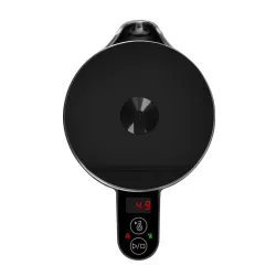 Czajnik elektryczny bezprzewodowy ze stali nierdzewnej CONCEPT DOUBLE WALL CIEMNOSZARY 1,5 l