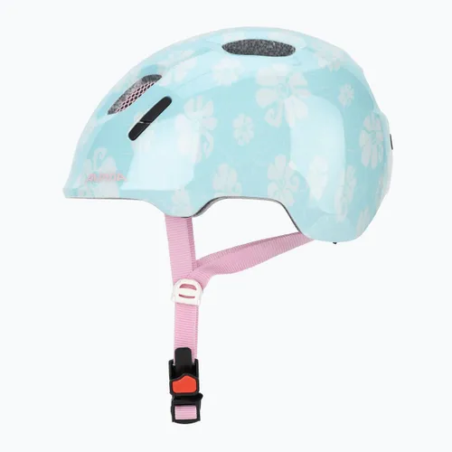 Kask rowerowy dziecięcy Alpina Ximo 2 Jr aqua rose flower gloss