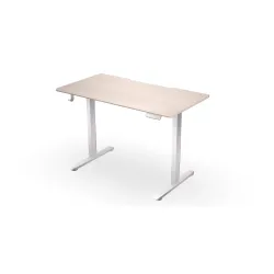 Biurko Endorfy Atlas S Electric Light Wood 114cm Regulacja wysokości Jasne drewno