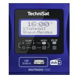 Radioodtwarzacz TechniSat DigitRadio 1990 Bluetooth Niebieski