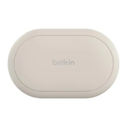 Słuchawki bezprzewodowe Belkin Soundform ClearFit Douszne Bluetooth 5.3 Piaskowy