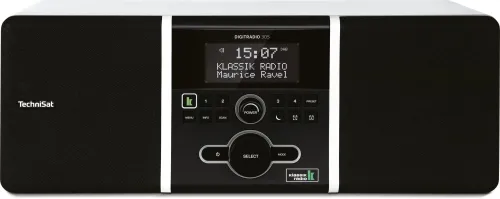 Radioodbiornik TechniSat DigitRadio 305 Klassik Edition Radio FM DAB+ Biały