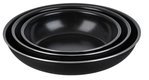 Zestaw patelni La Bonita LB3PAT002 Indukcja Ilag Xeradur 2 20cm, 24cm, 28cm