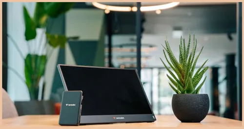 Monitor VERBATIM Light 14" 1920x1080px IPS + Powerbank