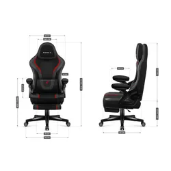 Fotel HUZARO Force 4.6 Carbon Czarny