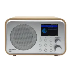 Radioodbiornik Ferguson i101 Radio FM DAB+ Internetowe Bluetooth Srebrno-brązowy