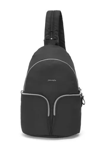 Hırsızlığa Karşı Dayanıklı Sırt Çantası Pacsafe Stylesafe Convertible Sling To Backpack-black