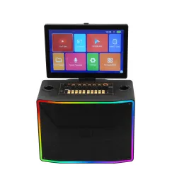 Power Audio Musicmate MM-SC900 PartyStar 250W Mikrofon Karaoke Bluetooth Czarny