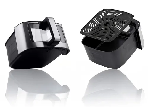 Air Fryer Frytkownica beztłuszczowa BERDSEN BD-656 9.1l 7 gotowych programów Srebrny
