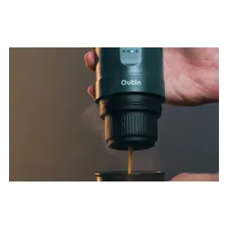 Капсульная кофемашина OUTIN Nano, бирюзовый