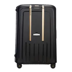 Большой чемодан Samsonite S'Cure DLX-black / Gold deluscious