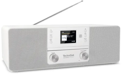 Radioodbiornik TechniSat DigitRadio 370 CD BT Radio FM DAB+ Bluetooth Biały