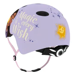 Kask DISNEY Wish Fioletowy dla Dzieci (rozmiar M)