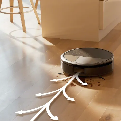 Robot sprzątający iRobot Roomba Max 775 Combo Funkcja mopowania Stacja oczyszczająca Tworzenie mapy pomieszczenia 63dB Czarny