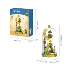 Klocki budowlane scena koncertowa figurki instrumenty dla dorosłych