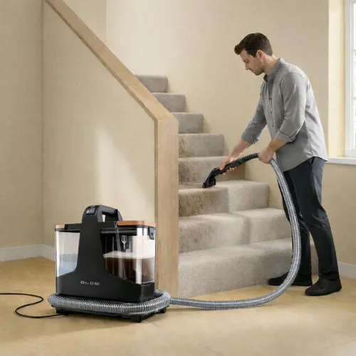 Odkurzacz Piorący 600w Do Tapicerki Dywanów Prania Mocny Ssawka Mokro Sucho Wielofunkcyjny BLOW