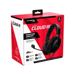 Проводные наушники с микрофоном HyperX Cloud III-черный