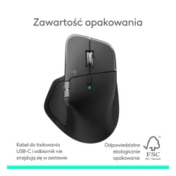 Myszka Logitech MX Master 4 dla Mac Czarny