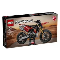 LEGO 42238 Technic: мотоцикл Ducati Desmo450 MX Factory, набор блоков 10+