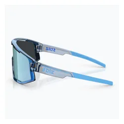 Okulary przeciwsłoneczne Bliz Fusion Small transparent blue/smoke ice blue multi