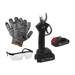 Sekator Akumulatorowy Elektryczny Nożyce Sekator Ogrodowy Do Gałęzi 500W